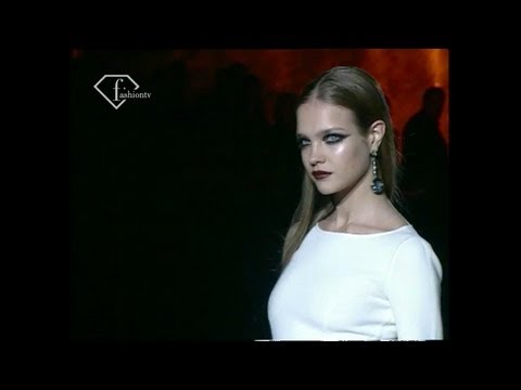 Valentino Spring/Summer 2003 Haute Couture Show 1 ft Natalia Vodianova | FashionTV