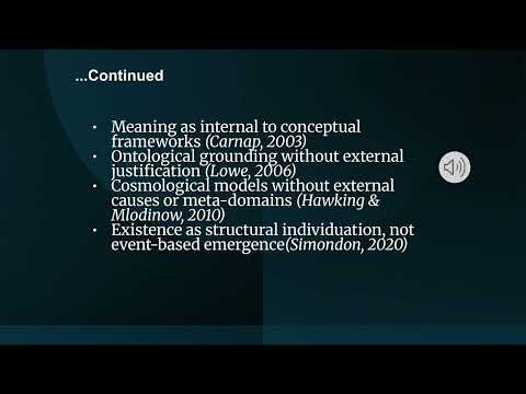 ASVP Exists: Objectification of Entity Perspective (ASV Model) & Book Presentation