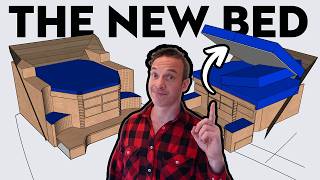 This Changes EVERYTHING!… Turning Our Bed Into a King | DIY Sailboat Refit