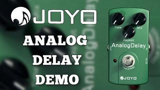 Video thumbnail for Joyo Analog Delay JF-33 Demo by Ryan Lutton