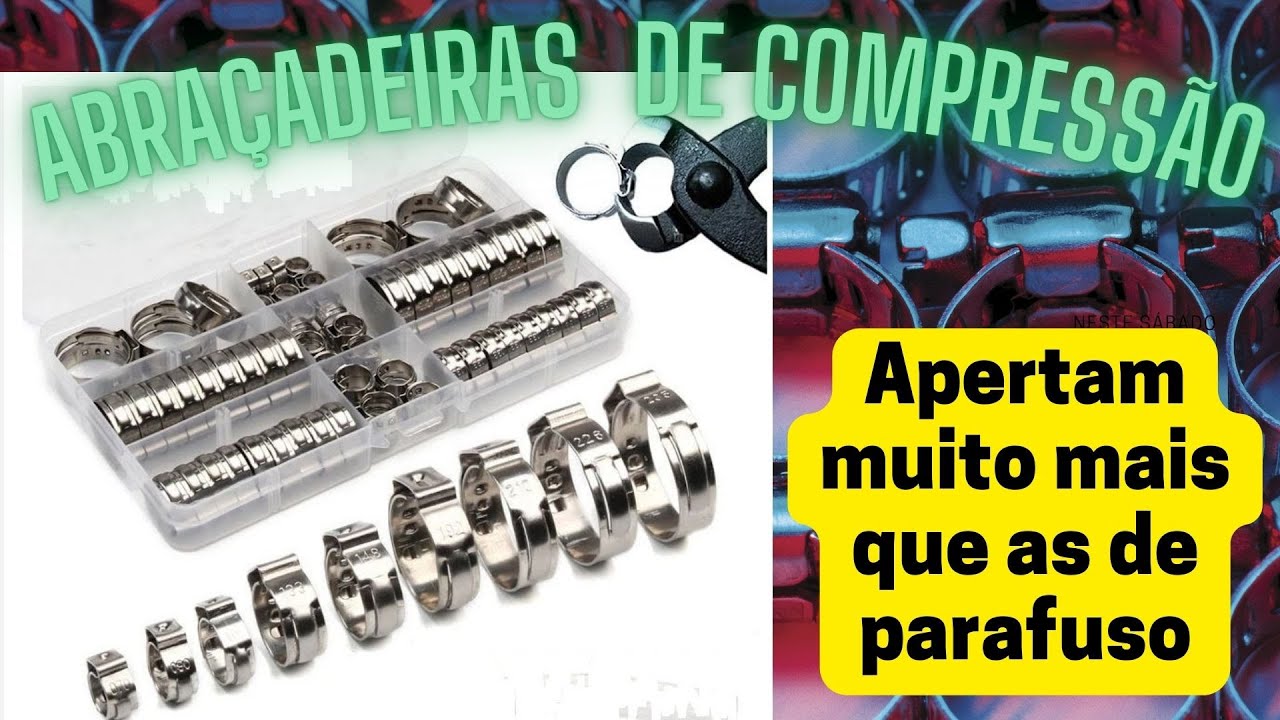 Abraçadeira de compressão - Aperta muito - EP132