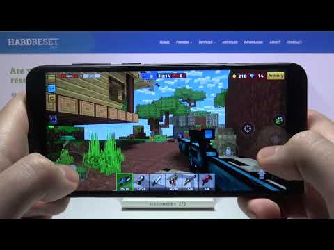 Gameplay of Pixel Gun 3D on Realme GT, – Mobile Gaming Test