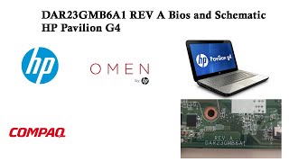 DAR23GMB6A1 REV A Bios and Schematic HP Pavilion G4