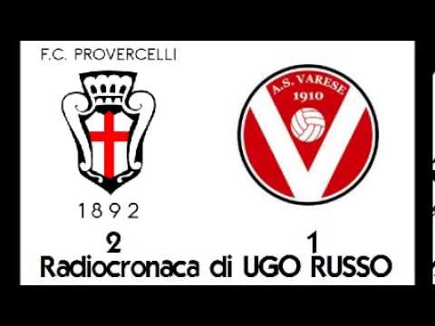 Pro Vercelli-Varese 2-1 - Radiocronaca di Ugo Russo (16/4/2013) da Radiouno RAI