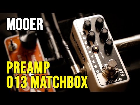 Mooer 013 Matchbox Guitar Preamp Video Test