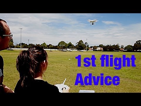 DJI Phantom - First Flight Advice