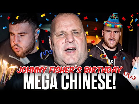 BIG JOHN AND JOHNNY FISHER HAVE MEGA BIRTHDAY CHINESE
