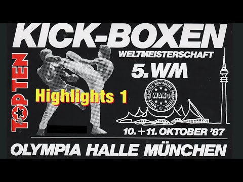 Weltmeisterschaft Kickboxen 1987 Teil 1