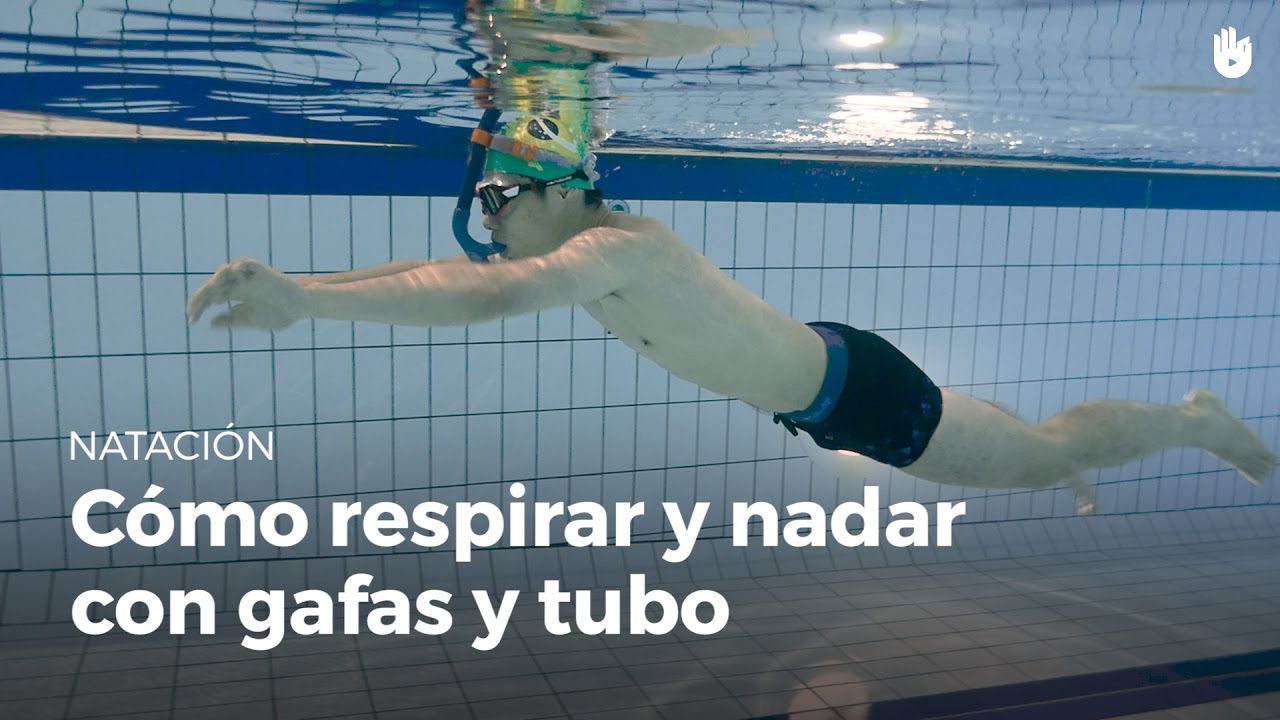 Cómo respirar y nadar con gafas y tubo de buceo | Miedo al agua