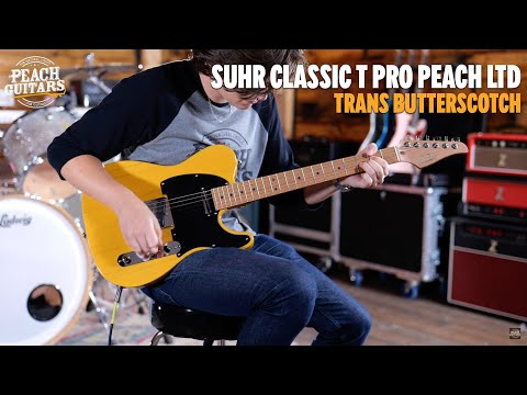 No Talking...Just Tones | Suhr Classic T Pro Peach LTD | Trans Butterscotch
