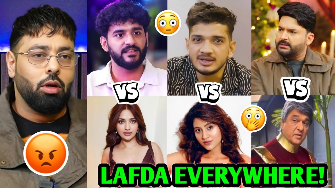 BIG LAFDA EVERYWHERE...😱| Fukra Insaan Vs Jiya, Munawar Vs Anjali, Kapil Sharma Vs Mukesh, Badshah |