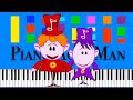 The Notekins Theme Song Slow Easy 4K Piano Tutorial