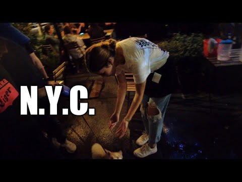 New York City at NIGHT: SoHo Canal Street to Bleeker Street. 9pm September 21, 2021 4K Walking Tour