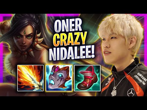 ONER IS SO CRAZY WITH NIDALEE! - T1 Oner Plays Nidalee JUNGLE vs Shyvana! | Season 2024