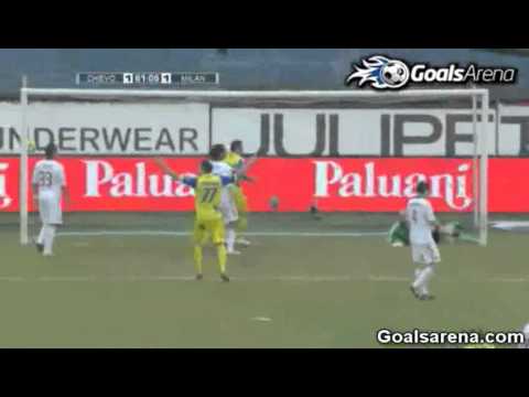 20 02 2011   Chievo 1 2 AC Milan   All Goals