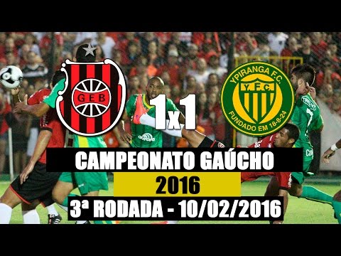 G.E.Brasil 1X1 Ypiranga - Gauchão 2016