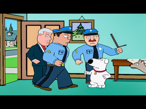 "He's lying... & he's not caucasian!" Lois dad sets up Brian against the cops