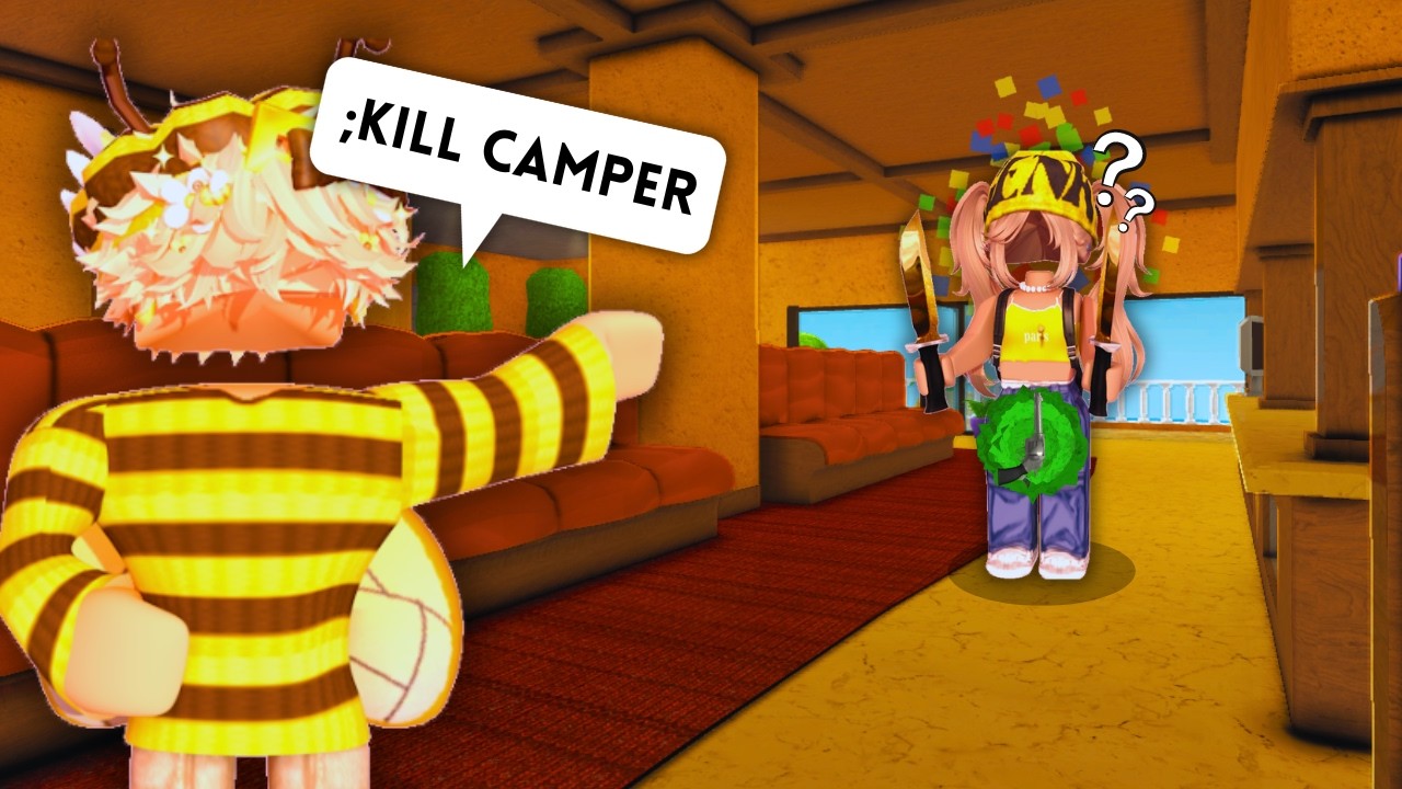 TROLANDO CAMPERS COM COMANDOS DE ADMIN NO MM2 (Murder Mystery 2)