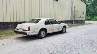 1990 Lincoln Continental Mark VII Bill Blass Edition Walk Around and Drive Away