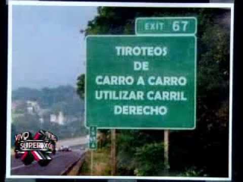 SuperXclusivo 1/10/12 - Nuevos letreros para la seguridad en la carretera