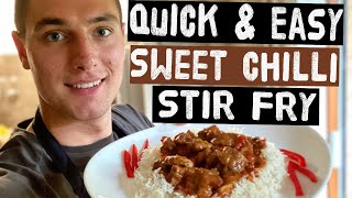How to make CHILLI CHICKEN STIR FRY | Foreign Kitchen