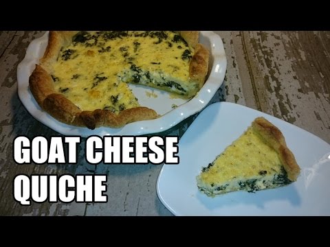 Simple Goat Cheese Quiche Recipe | Episode 109