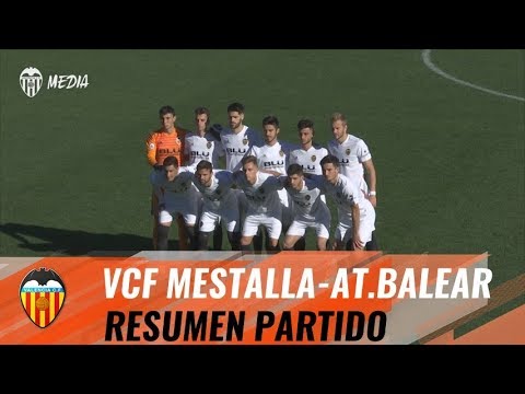 VALENCIA CF MESTALLA - ATLÉTICO BALEAR (1-1)