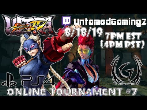 USF4 PS4 Online Tournament #7 8/18/19