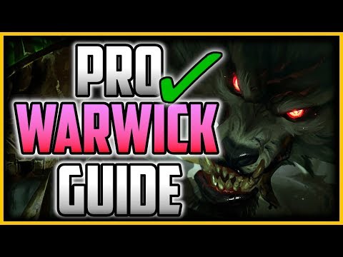 HOW TO PLAY WARWICK LIKE A PRO IN 16 MINUTES - Warwick Jungle Commentary Guide - League of Legends