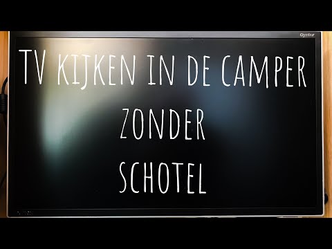 Camper and caravan TV watching via the internet without a satellite dish with Chromecast streaming