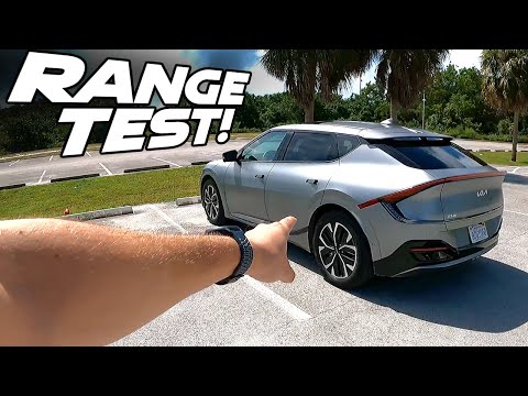 Kia EV6 REAL WORLD range test - I'm surprised!!