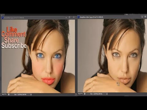 comment colorier les yeux avec photoshop