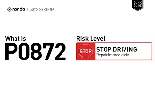 p0872 explicação detalhada