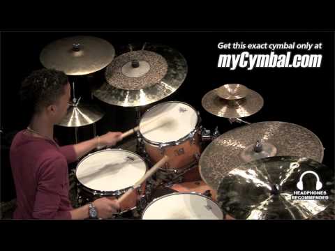 Meinl 6" Byzance Dark Prototpe Splash Cymbal - Played by Ramon Sampson (MPT-B6DAS-1022512JJJ)