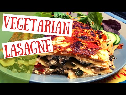 HOW TO MAKE Slimming World Vegetarian Lasagne | Shiitake Mushrooms, Red Pepper & Spinach