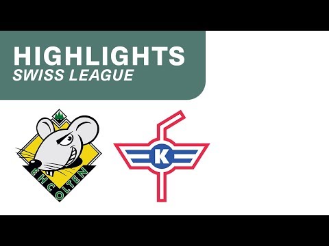 EHC Olten vs. EHC Kloten 5:2 - Highlights Swiss League