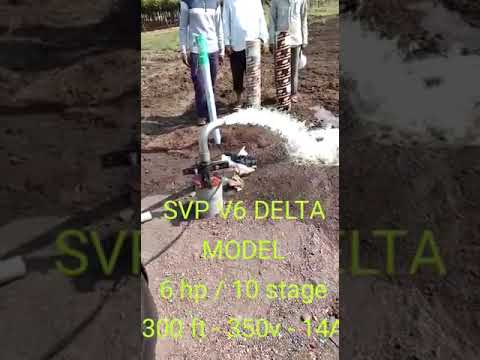 V6 alpha model 7.5hp 12 stage three phase, for submersible p...