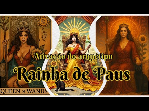 Activate the power of the Queen of Wands: Become unforgettable and attract everything you desire!...