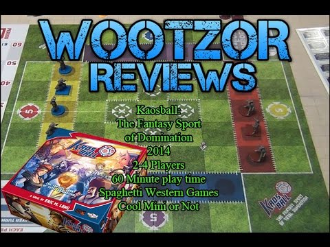 Team Wootzor Reviews Kaosball: The Fantasy Sport of Total Domination