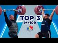 Men S 109 Kg TOP 3 Totals Recap 2025 EWF Senior Championships Chișinău
