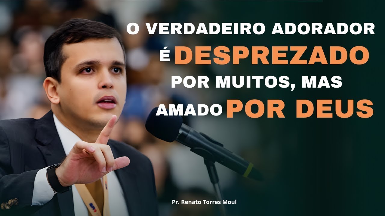 Pregação: DESPREZADO POR MUITOS, MAS ESCOLHIDO POR DEUS! l Pr. Renato Torres Moul ✔️