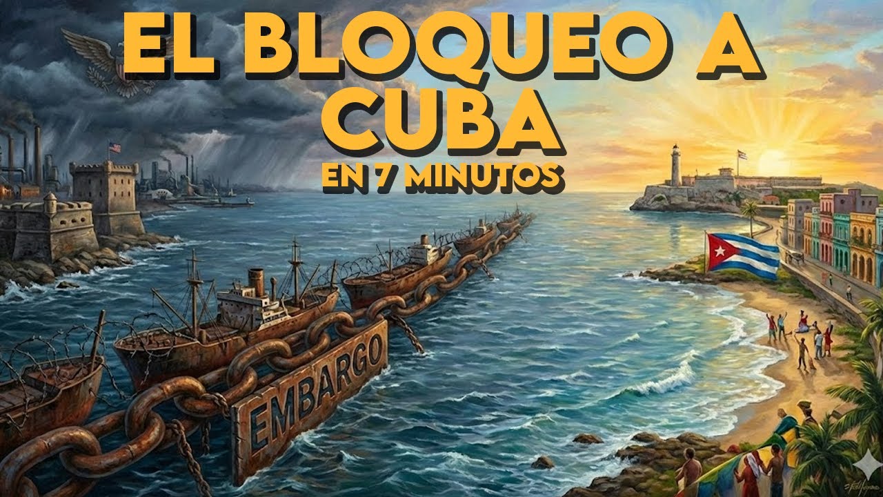 ✅ El BLOQUEO A CUBA explicado en 7 minutos | Todo lo que tienes que saber sobre el EMBARGO a CUBA