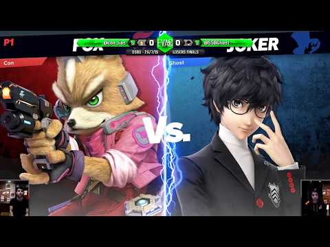 EVAC 26/7/19 - SSBU - Con (Fox/Joker) vs Kanga | Ghost (Joker) - Grand Finals