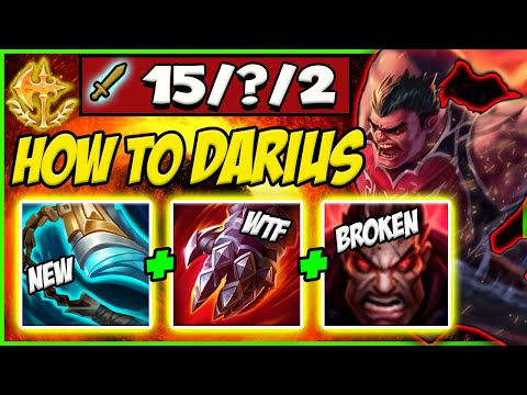DARIUS GUIDE FOR SEASON 11 | LEARN HOW TO PLAY DARIUS BEST ITEMS BEST RUNES - LEAGUE OF LEGENDS