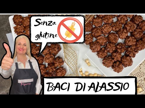 BACI DI ALASSIO -SENZA GLUTINE - GLUTENFREE. COME FARLI IN CASA