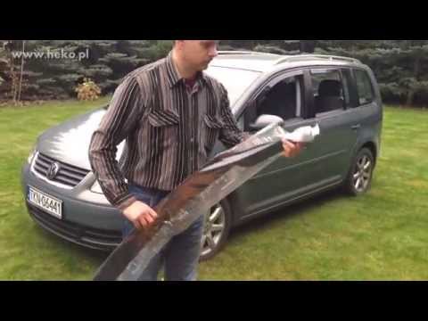 How to install shield front windscreen HEKO