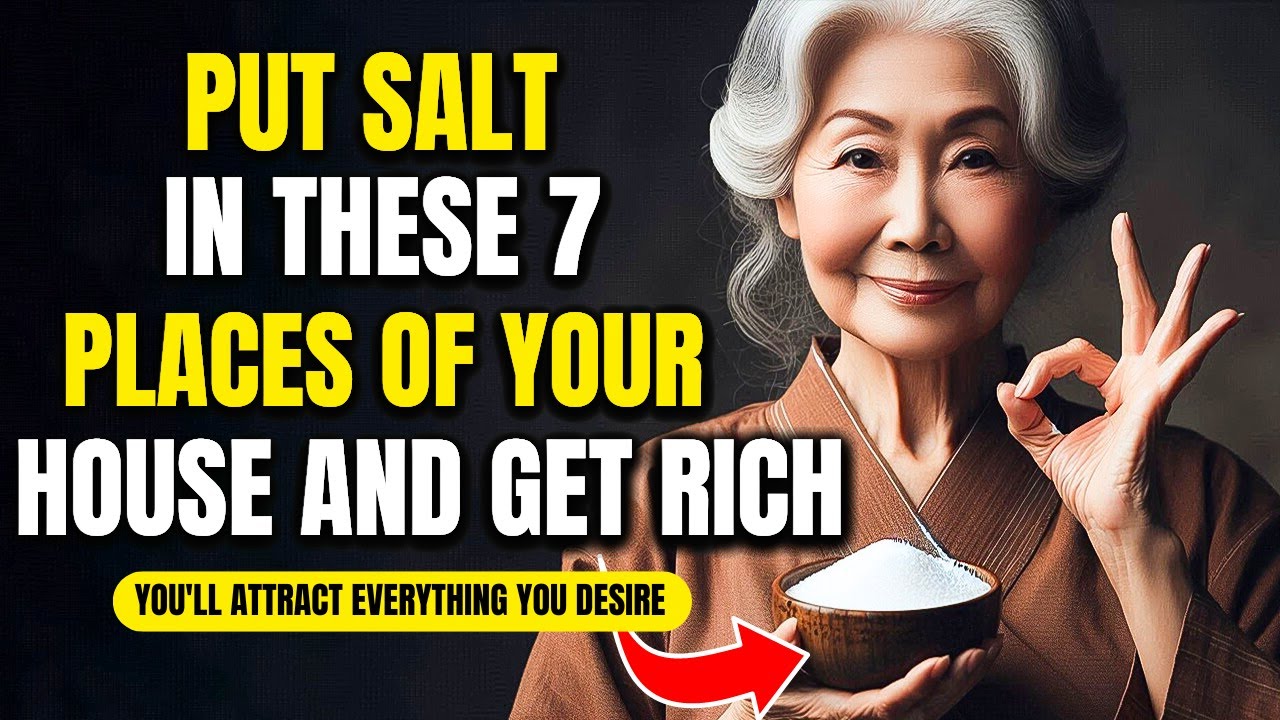 PUT SAL IN THESE 7 PLACES AT HOME AND SEE WHAT HAPPENS!