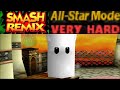 Smash Remix All Star Mode Gameplay With Sandbag VERY HARD