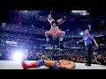 WrestleMania XIX - HD Brock Lesnar's Botched Shooting Star Press