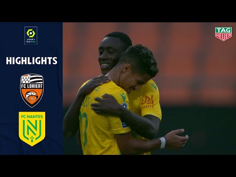 FC LORIENT - FC NANTES (0 - 2) - Highlights - (FCL - FCN) / 2020-2021